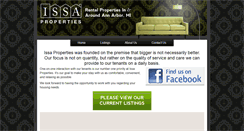 Desktop Screenshot of issaproperties.com